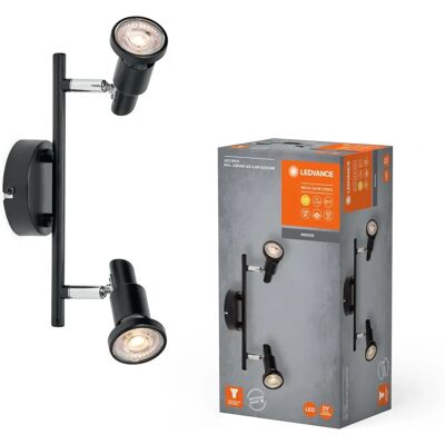 Ledvance Spot LED Noir - Éclairage intérieur réglable et dimmable - Publicité Ledvance Spot LED Noir - Éclairage intérieur réglable et dimmable - Publicité