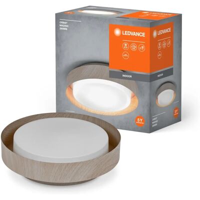 LEDVANCE Milan Deckenleuchte - 2 E27 - 305mm - Modernes Design LEDVANCE Milan Deckenleuchte - 2 E27 - 305mm - Modernes Design