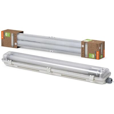 Ledvance LED Waterproof Light Fixture - Model PCR, Gray Ledvance LED Waterproof Light Fixture - Model PCR, Gray