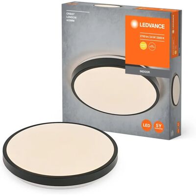 LEDVANCE London Svart taklampa - 24W, 1450lm LEDVANCE London Svart taklampa - 24W, 1450lm