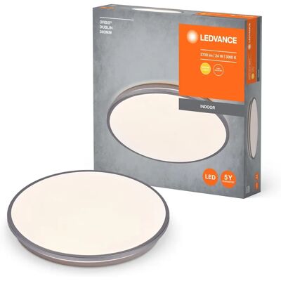 LEDVANCE DUBLIN 390 mm 24W Ciepła biała lampa sufitowa LEDVANCE DUBLIN 390 mm 24W Ciepła biała lampa sufitowa