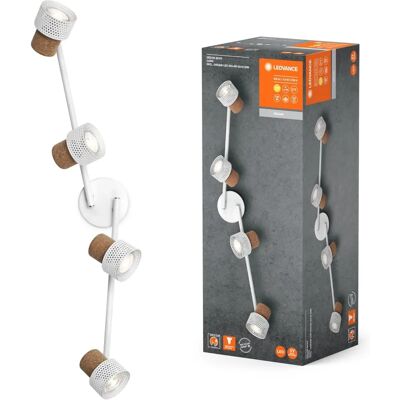 Ledvance Oprawa sufitowa - Nowoczesny korek i metal - Dimmable GU10 Ledvance Oprawa sufitowa - Nowoczesny korek i metal - Dimmable GU10