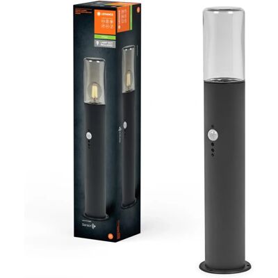 LEDVANCE Figo cyl - Vägglampa IP44, E27, utomhus, grå LEDVANCE Figo cyl - Vägglampa IP44, E27, utomhus, grå