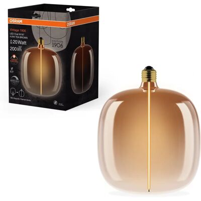 LEDVANCE LED-Lampe Filament E27 Oval DIM Braun - LED-Lampe - Innen LEDVANCE LED-Lampe Filament E27 Oval DIM Braun - LED-Lampe - Innen