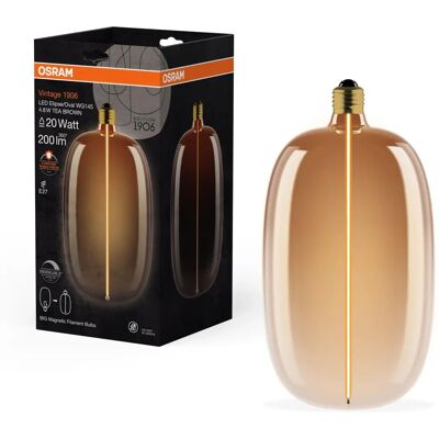 LEDVANCE LED-filamentlamppu E27 Ellipse DIM Ruskea - LED bulb LEDVANCE LED-filamentlamppu E27 Ellipse DIM Ruskea - LED bulb