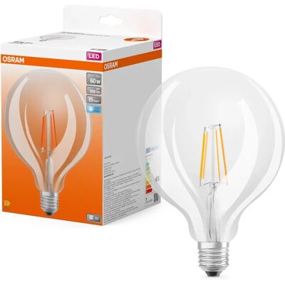 Ampoule LED Globe Osram - 7W / 806 lm - Blanc 4000K - Publicité Ampoule LED Globe Osram - 7W / 806 lm - Blanc 4000K - Publicité