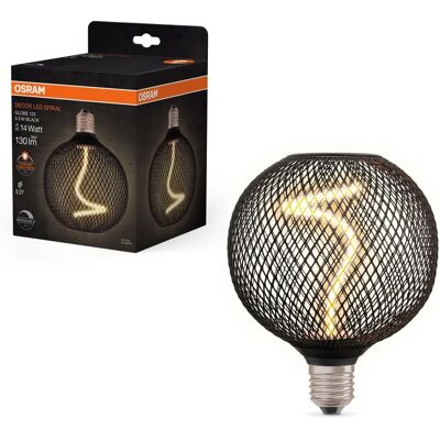 Ampoule LED LEDVANCE E27 Globe Spiral Noire - Ampoule LED - Publicité Ampoule LED LEDVANCE E27 Globe Spiral Noire - Ampoule LED - Publicité