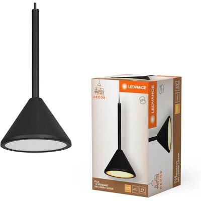 LEDVANCE Fuji 1X Pendel 5W 930 Svart - Hänglampa LEDVANCE Fuji 1X Pendel 5W 930 Svart - Hänglampa