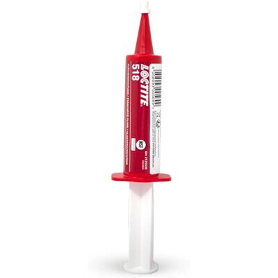 LOCTITE - 518 - Rouge - 25ml - Mastic - Publicité LOCTITE - 518 - Rouge - 25ml - Mastic - Publicité