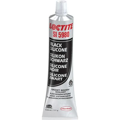 Uszczelniacz silikonowy czarny Loctite - Model 2327036 - Odporność na olej, 100ml Uszczelniacz silikonowy czarny Loctite - Model 2327036 - Odporność na olej, 100ml