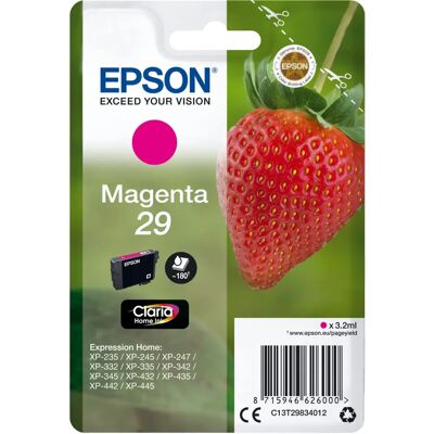 Epson - C13T29834012 - Magenta - Claria Home - Ink cartridge Epson - C13T29834012 - Magenta - Claria Home - Ink cartridge