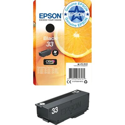 Epson - C13T33314012 - Preto - Cartucho de tinta Epson - C13T33314012 - Preto - Cartucho de tinta