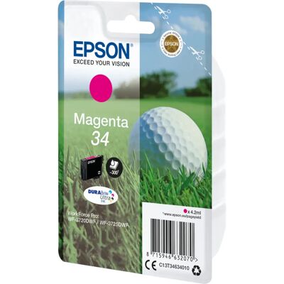 Epson - C13T34634010 - Magenta - 42 ml - Cartucho de tinta Epson - C13T34634010 - Magenta - 42 ml - Cartucho de tinta