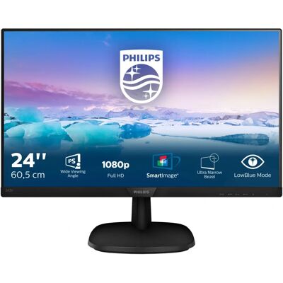 Moniteur Philips 243V7QJABF/00 23,8 pouces Full HD - IPS, 75Hz, 4ms - Publicité Moniteur Philips 243V7QJABF/00 23,8 pouces Full HD - IPS, 75Hz, 4ms - Publicité