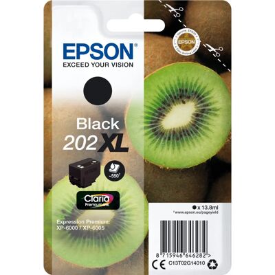 Epson - C13T02G14010 - Black - 202XL - Ink cartridge Epson - C13T02G14010 - Black - 202XL - Ink cartridge