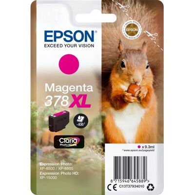 Epson C13T37934010 Magenta Tinta Patron - Nagy Kapacitás Epson C13T37934010 Magenta Tinta Patron - Nagy Kapacitás
