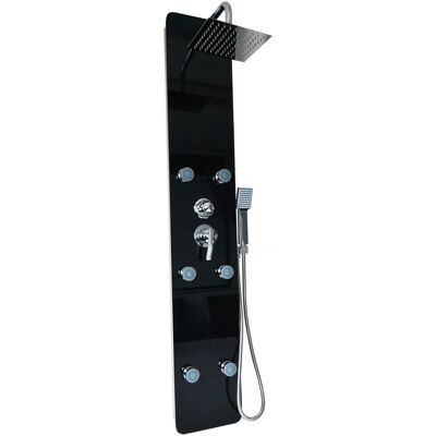 Home Deluxe DIVE Panel de Ducha con Ducha de Lluvia Home Deluxe DIVE Panel de Ducha con Ducha de Lluvia