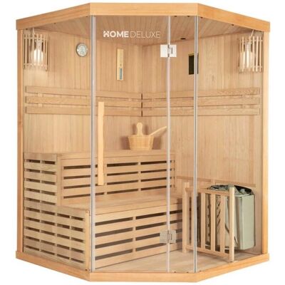 Home Deluxe Skyline XL Sauna - Moderna Finlandesa de Vidrio 3 Personas Home Deluxe Skyline XL Sauna - Moderna Finlandesa de Vidrio 3 Personas