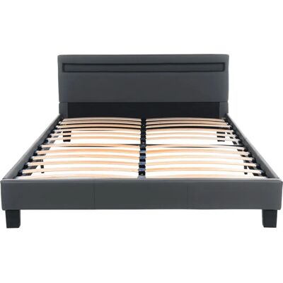Home Deluxe Astro Cama - LED, Gris oscuro, 140x200 Home Deluxe Astro Cama - LED, Gris oscuro, 140x200