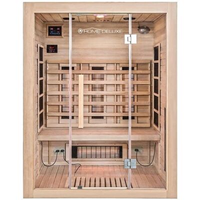 Cabina infrarossi Sahara L - 2-3 persone, spettro completo, compatta Cabina infrarossi Sahara L - 2-3 persone, spettro completo, compatta