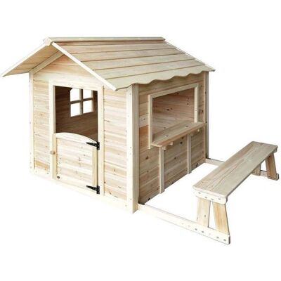 Home Deluxe - Modello: Sconosciuto - Naturale - Casa gioco Home Deluxe - Modello: Sconosciuto - Naturale - Casa gioco