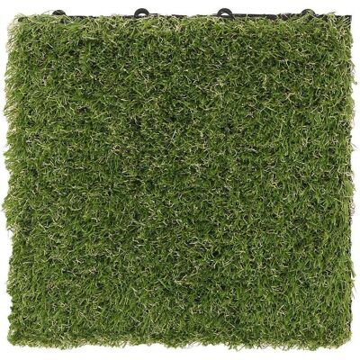 Home Deluxe Piastrelle di Erba Artificiale - Verde - Piastrelle di Erba Home Deluxe Piastrelle di Erba Artificiale - Verde - Piastrelle di Erba