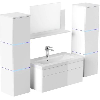 Home Deluxe Ensemble de Meubles de Salle de Bain Wangerooge Big - Meubles de Salle de Bain - Publicité Home Deluxe Ensemble de Meubles de Salle de Bain Wangerooge Big - Meubles de Salle de Bain - Publicité