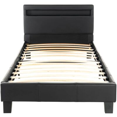 Home Deluxe - Cama LED ASTRO - 90 x 200 cm Negra Home Deluxe - Cama LED ASTRO - 90 x 200 cm Negra