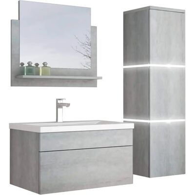 Conjunto de muebles de baño Wangerooge - Muebles de baño de Home Deluxe Conjunto de muebles de baño Wangerooge - Muebles de baño de Home Deluxe