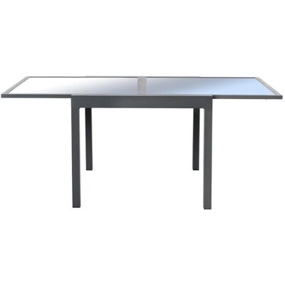 Mesa de jardín extensible Home Deluxe - Moderna, Resistente a UV Mesa de jardín extensible Home Deluxe - Moderna, Resistente a UV
