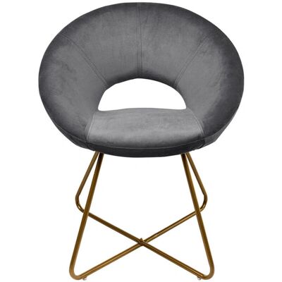 Home Deluxe - Silla de terciopelo - Elegante y cómoda - Silla Home Deluxe - Silla de terciopelo - Elegante y cómoda - Silla