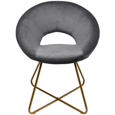 Home Deluxe - Silla de terciopelo - Elegante y cómoda - Silla Home Deluxe - Silla de terciopelo - Elegante y cómoda - Silla