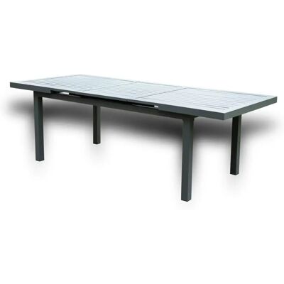 HOME DELUXE Conjunto de Comedor de Jardín CALIDO MADERA - Mesa Extensible y Sillas para Exterior HOME DELUXE Conjunto de Comedor de Jardín CALIDO MADERA - Mesa Extensible y Sillas para Exterior