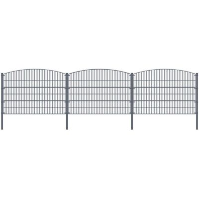 Home Deluxe - Recinzione rete a doppia asta - Altezza 240cm Home Deluxe - Recinzione rete a doppia asta - Altezza 240cm