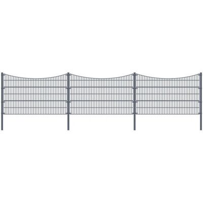 Home Deluxe - Matszan de doble varilla morata Tal - 200 cm x 10 m - sin postes - Valla de jardín Home Deluxe - Matszan de doble varilla morata Tal - 200 cm x 10 m - sin postes - Valla de jardín