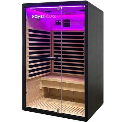 Home Deluxe Sauna Infrarroja NERO M - Para 2 Personas Home Deluxe Sauna Infrarroja NERO M - Para 2 Personas