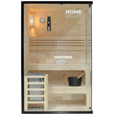HOME DELUXE Shadow M Sauna Nordique - Sauna - Publicité HOME DELUXE Shadow M Sauna Nordique - Sauna - Publicité