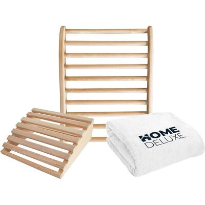 Set de sauna Home Deluxe con toalla - Tipo de sauna Set de sauna Home Deluxe con toalla - Tipo de sauna
