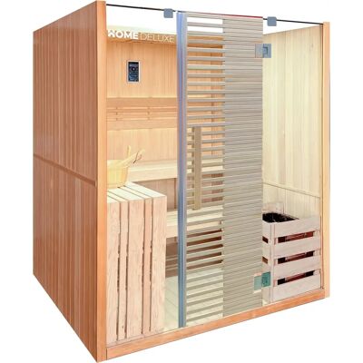Hearthstone Hemlock Sauna - Sauna pour 4 personnes - Sauna traditionnelle de luxe - Publicité Hearthstone Hemlock Sauna - Sauna pour 4 personnes - Sauna traditionnelle de luxe - Publicité