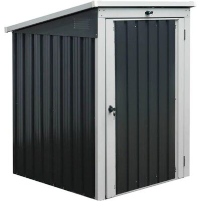 Home Deluxe 240L Contenedor de basura resistente al clima - Basurero Home Deluxe 240L Contenedor de basura resistente al clima - Basurero