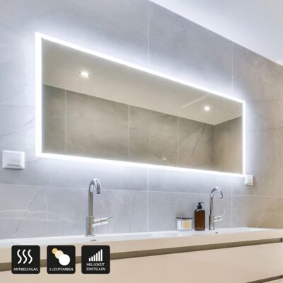 Espejo LED rectangular Home Deluxe NOLA - Baño Espejo LED rectangular Home Deluxe NOLA - Baño