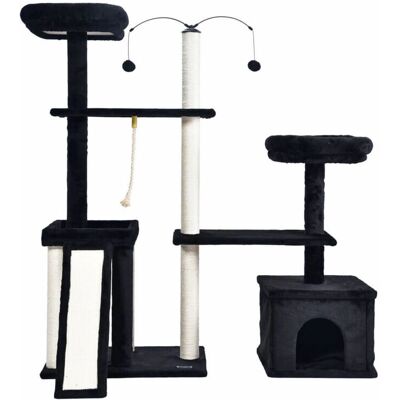 Home Deluxe JAX Árbol Rascador - Diseño Moderno, Paneles Desmontables, Juguete Home Deluxe JAX Árbol Rascador - Diseño Moderno, Paneles Desmontables, Juguete