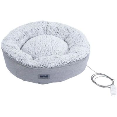 Home Deluxe Cama para mascotas con calefacción - 50 x 50 cm - Gris Home Deluxe Cama para mascotas con calefacción - 50 x 50 cm - Gris