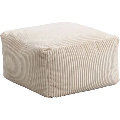 Beige Sitzsack Hocker COZY - Sitzsack mit Hocker Beige Sitzsack Hocker COZY - Sitzsack mit Hocker