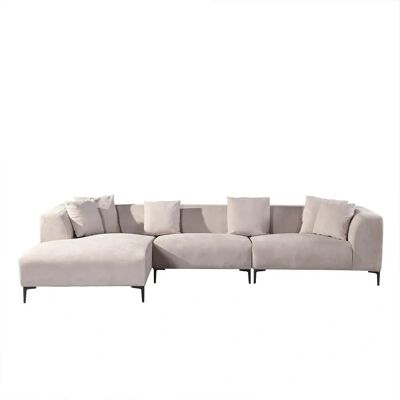 Home Deluxe Sofá Esquinero Torino Beige - Sofá Home Deluxe Sofá Esquinero Torino Beige - Sofá