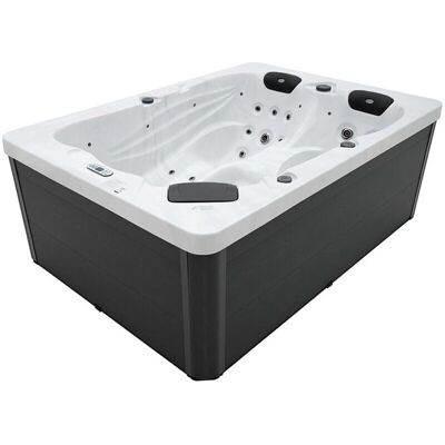 Home Deluxe Sunset Jacuzzi - Spa exterior para 3 personas con calefacción y cubierta Home Deluxe Sunset Jacuzzi - Spa exterior para 3 personas con calefacción y cubierta