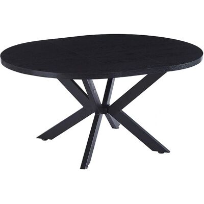 Home Deluxe Roble Oscuro Mesa de Comedor Redonda Extensible - Mesa de Comedor Home Deluxe Roble Oscuro Mesa de Comedor Redonda Extensible - Mesa de Comedor