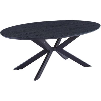 Table à manger ovale Dark Oak - Home Deluxe - Publicité Table à manger ovale Dark Oak - Home Deluxe - Publicité