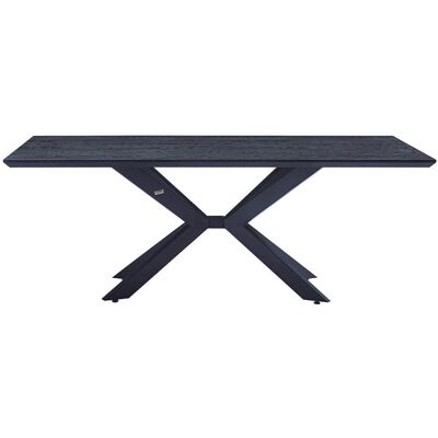 Home Deluxe Roble Oscuro Mesa de Comedor Cuadrada Home Deluxe Roble Oscuro Mesa de Comedor Cuadrada