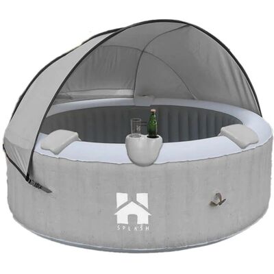 Home Deluxe Modell SPLASH Aufblasbarer Whirlpool - 6 Personen Home Deluxe Modell SPLASH Aufblasbarer Whirlpool - 6 Personen